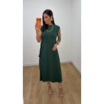 Vestido Manu Verde Folha