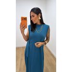 Vestido Manu Petróleo