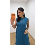 Vestido Manu Petróleo