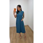 Vestido Manu Petróleo