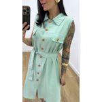 Vestido Glória Verde Menta