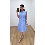 Vestido Glória Azul