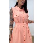 Vestido Glória Coral