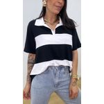 Tshirt Pólo Preta