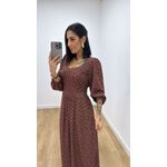 Vestido Karen Marrom