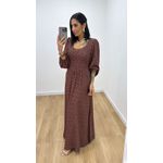 Vestido Karen Marrom