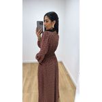 Vestido Karen Marrom