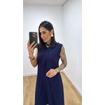Vestido Maya Azul Marinho