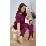 Conjunto Lorena Marrom