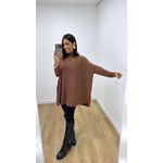 Poncho Mônica Marrom