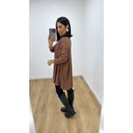 Poncho Mônica Marrom