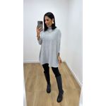 Poncho Mônica Cinza