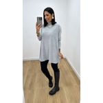 Poncho Mônica Cinza