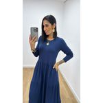 Vestido Flávia ML Azul