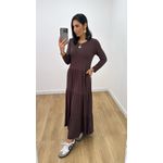 Vestido Flávia ML Marrom