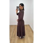 Vestido Flávia ML Marrom