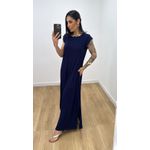 Vestido Eloah Azul Marinho