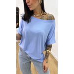 Blusa Sandra Azul Bebê