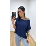 Blusa Sandra Azul Marinho