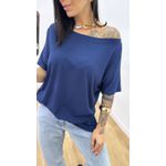 Blusa Sandra Azul Marinho