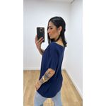 Blusa Sandra Azul Marinho