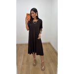 Vestido Rebeca Marrom