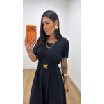 Vestido Rebeca Preto