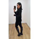 Poncho Aberto Preto