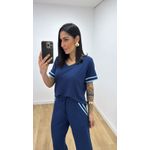 Conjunto Nívea Azul Marinho