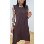 Vestido Maya Marrom
