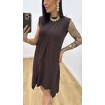 Vestido Maya Marrom