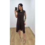 Vestido Maya Marrom