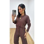 Conjunto Paula Marrom
