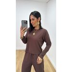 Conjunto Paula Marrom