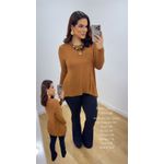 Blusa Ingrid Bassi Caramelo