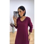 Vestido Nilce Marsala