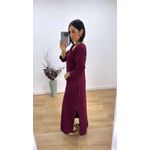 Vestido Nilce Marsala