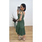 Vestido Aniele Verde Militar