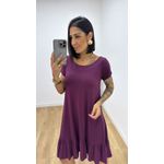 Vestido Camila Açaí