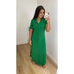 Vestido Jordana Verde Militar