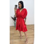 Vestido Maíra Vermelho