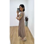 Vestido Manuela Caqui