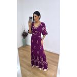 Vestido Raquel Marsala