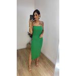 Vestido Samy Verde Bandeira