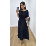 Vestido Tânia Preto