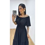 Vestido Tânia Preto