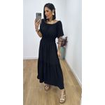 Vestido Tânia Preto