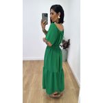 Vestido Tânia Verde Bandeira