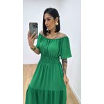 Vestido Tânia Verde Bandeira