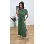 Vestido Toquio Verde Militar